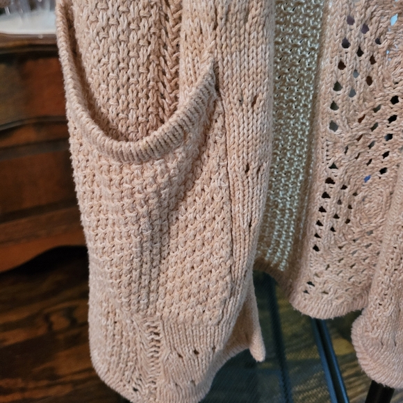 Long crochet cardigan - Picture 4 of 4